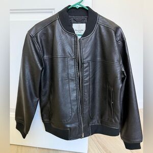 Abercrombie & Fitch Vegan Leather Jacket